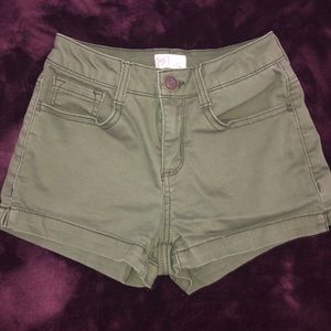 SO Green Shorts